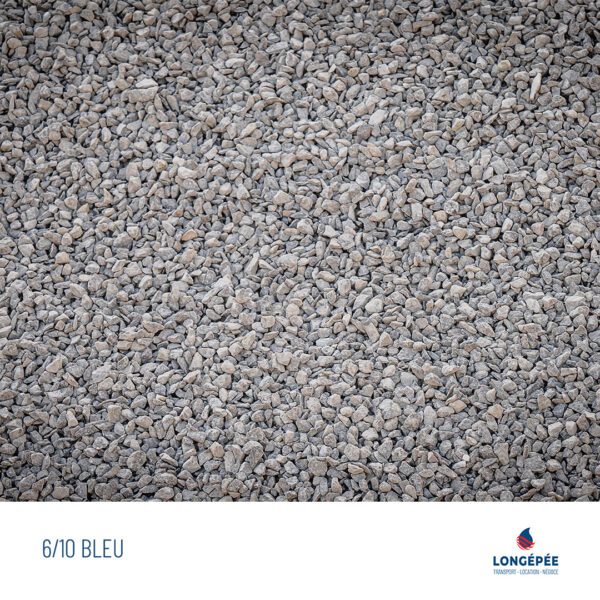 Graviers 6/10 bleu