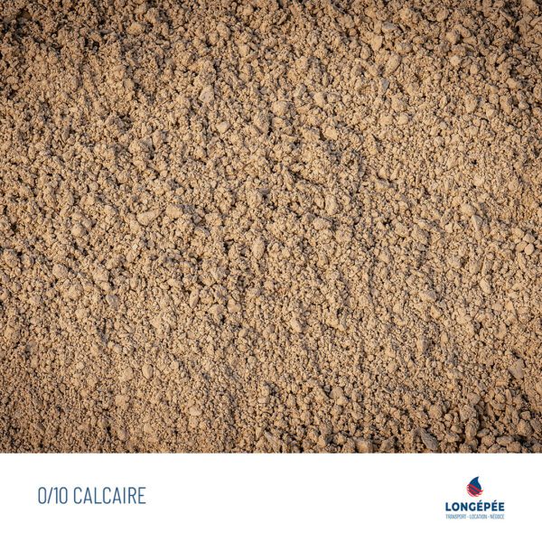 Sable 0/10 - CALCAIRE pour allée de jardin