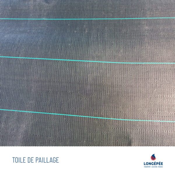 Toile de paillage pour massif