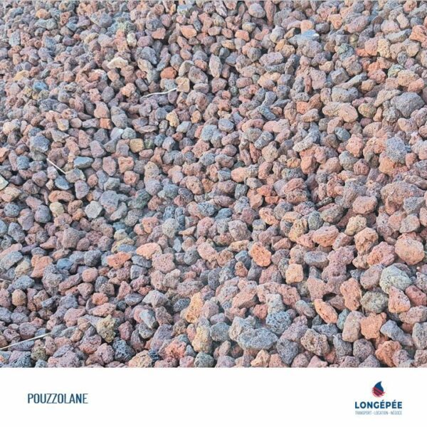 Pouzzolane - graviers  décoratifs - LONGEPÉE - BOUIN - VENDÉE